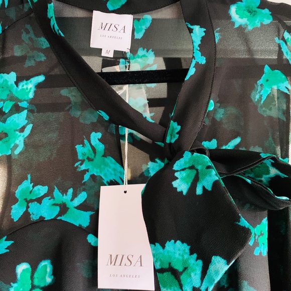 tiered blouse by MISA Los Angeles NEW🌸 - Picture 3 of 8